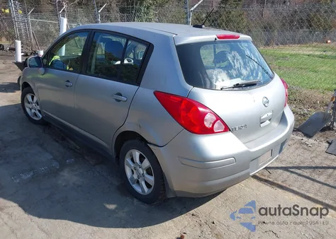 2007 Nissan Versa 1.8Sl from USA, damaged, VIN 3N1BC13E77L387191